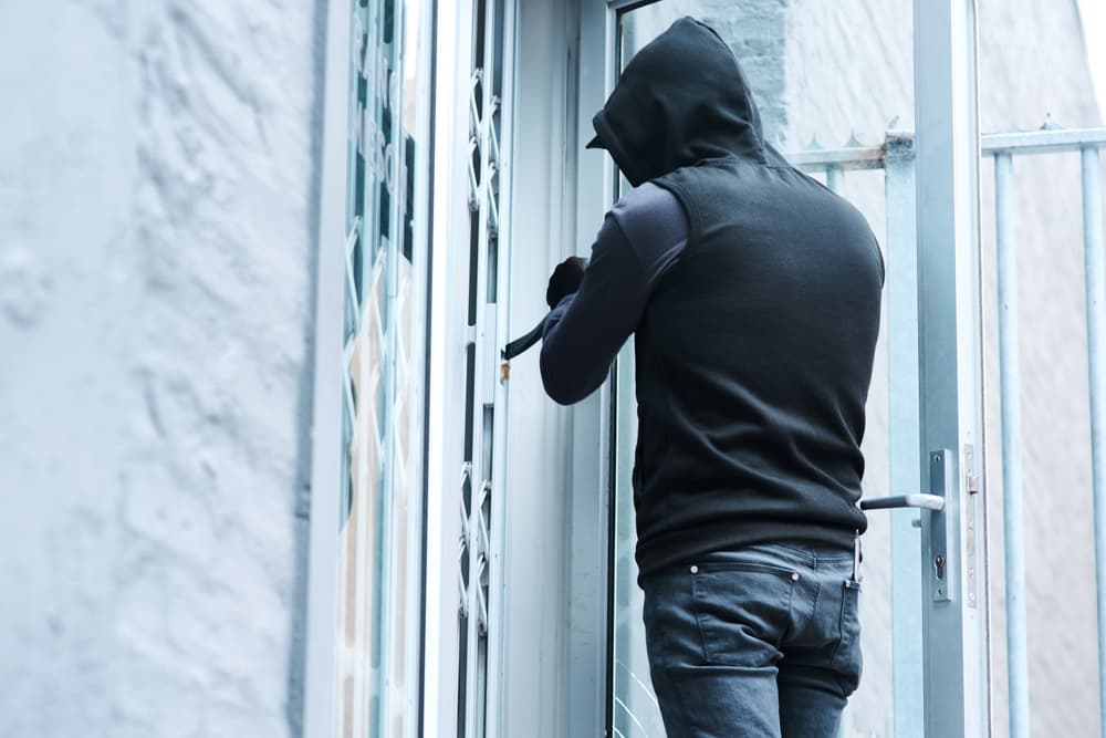 Apartment, theft or trespassing on property, security breach and owners safety risk